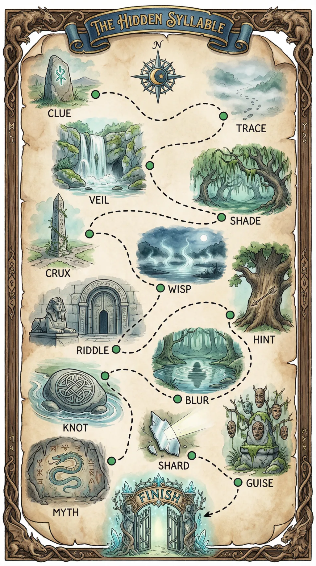 The Hidden Syllable map