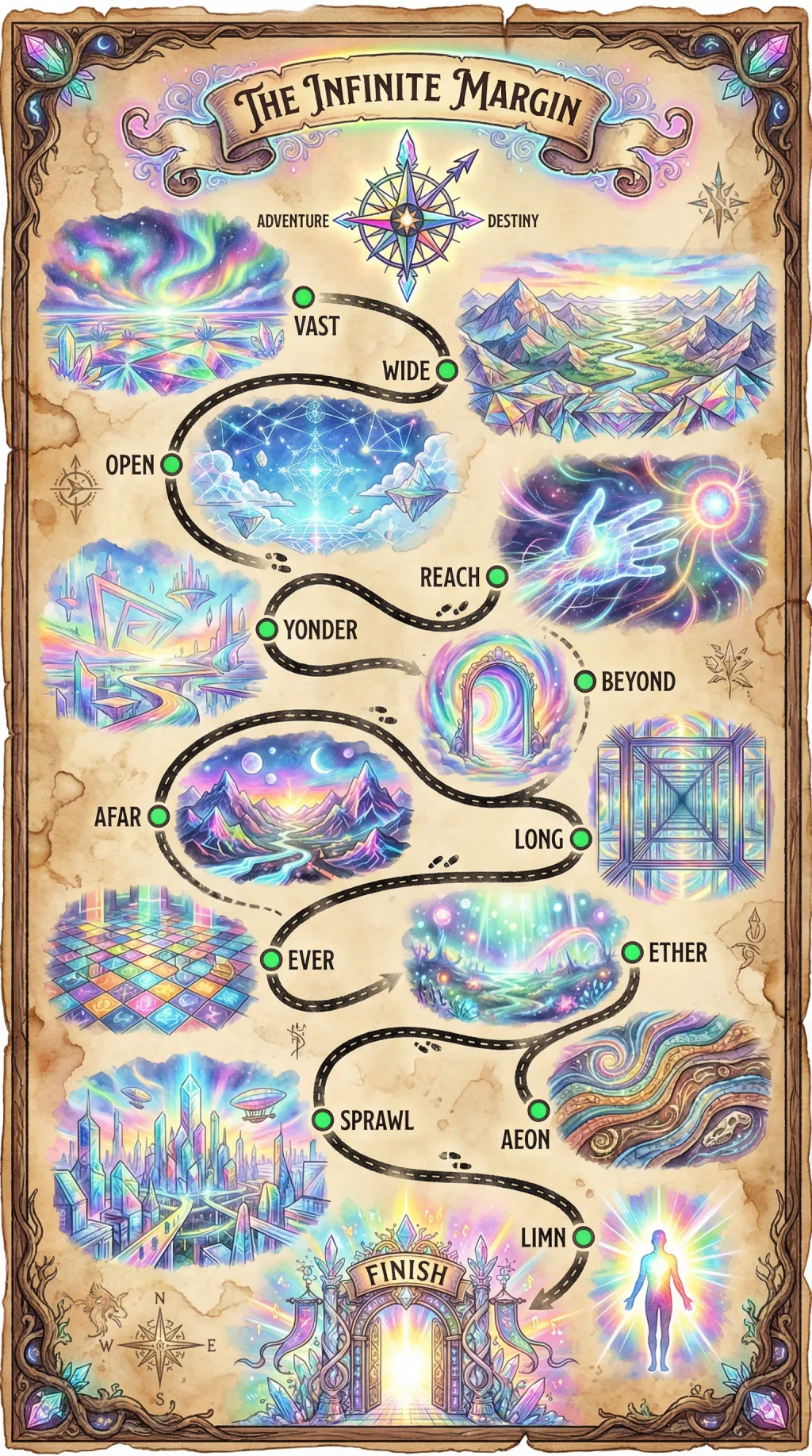 The Infinite Margin map