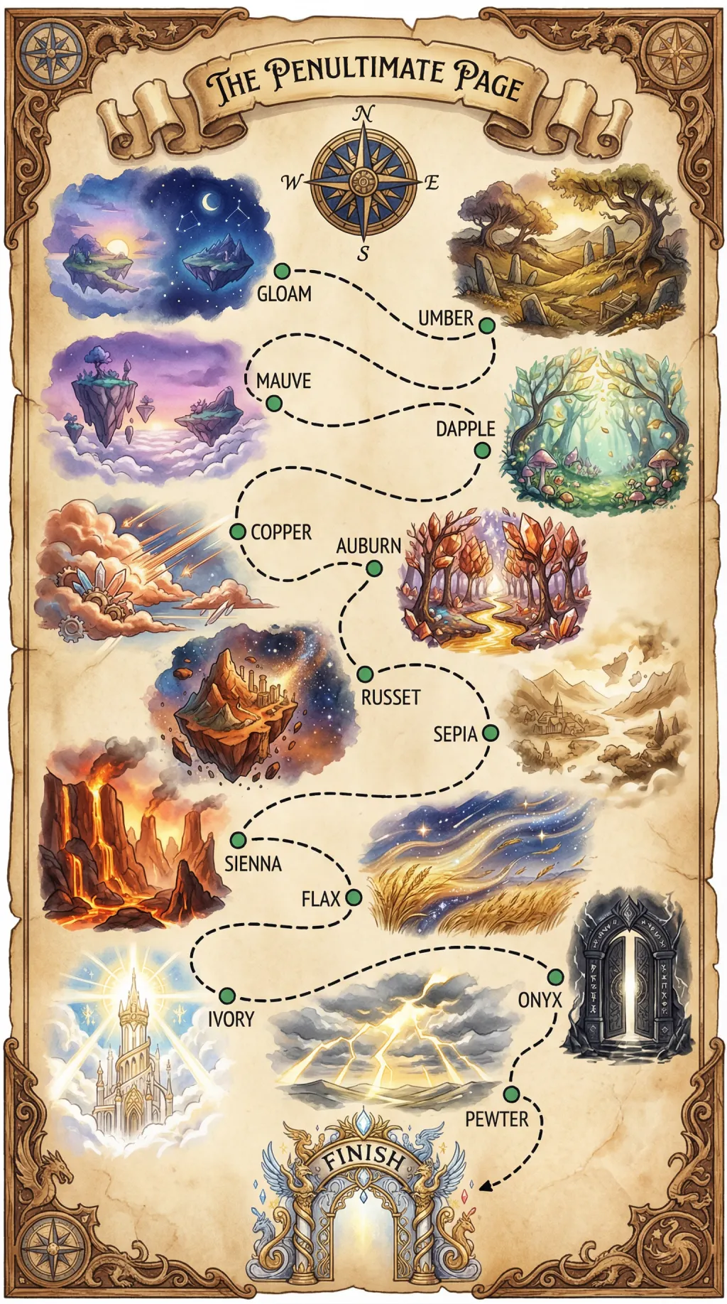 The Penultimate Page map